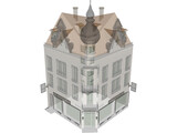 Town House 3D Model