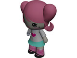 Toy Doll 3D Model preview