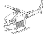 Toy Helicopter 3D Model