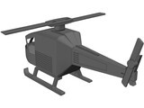 Toy Helicopter 3D Model