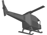 Toy Helicopter 3D Model