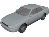 Toyota Camry (1992) 3D Model preview