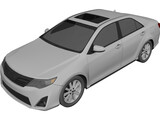 Toyota Camry (2012) 3D Model preview