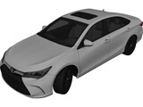 Toyota Camry (2015) 3D Model preview