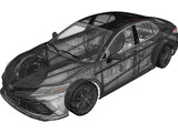 Toyota Camry Hybrid (2018) 3D Model