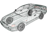 Toyota Carina E (1996) 3D Model