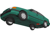 Toyota Carina E (1996) 3D Model
