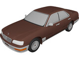 Toyota Cedric (1996) 3D Model preview