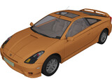 Toyota Celica (2009) 3D Model preview