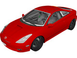 Toyota Celica 3D Model preview