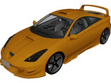 Toyota Celica 3D Model preview