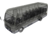 Toyota Coaster (2020) 3D Model