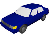 Toyota Corolla (1987) 3D Model preview