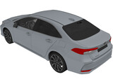 Toyota Corolla (2019) 3D Model