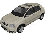 Toyota Corolla 3D Model preview