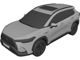 Toyota Corolla Cross 3D Model preview