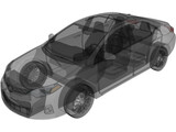 Toyota Corolla S (2014) 3D Model