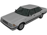 Toyota Crown (1983) 3D Model preview