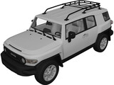 Toyota FJ Cuiser (2011) 3D Model preview