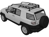 Toyota FJ Cuiser (2011) 3D Model