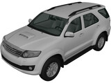 Toyota Fortuner (2012) 3D Model preview