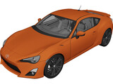 Toyota FT86 3D Model preview