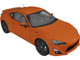 Toyota FT86 3D Model