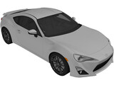 Toyota GT86 (2013) 3D Model