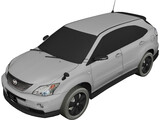 Toyota Harrier Hybrid [Lexus RX] 3D Model preview