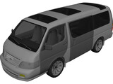 Toyota HiAce (2004) 3D Model preview