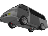 Toyota HiAce (2004) 3D Model