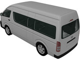 Toyota Hiace (2012) 3D Model