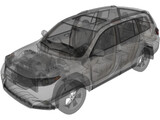 Toyota Highlander (2012) 3D Model
