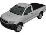 Toyota Hilux (1999) 3D Model preview