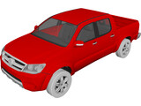 Toyota Hilux (2010) 3D Model preview