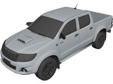 Toyota Hilux (2012) 3D Model preview