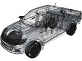 Toyota Hilux (2012) 3D Model
