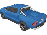 Toyota Hilux Double Cab (2016) 3D Model