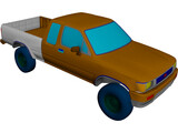 Toyota HiLux 3D Model preview