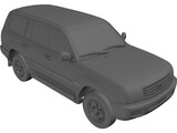 Toyota Land Cruiser (1998) 3D Model