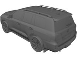 Toyota Land Cruiser 200 (2016) 3D Model