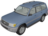 Toyota Land Cruiser (2006) 3D Model preview