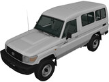 Toyota Land Cruiser (2010) 3D Model preview