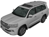 Toyota Land Cruiser (2016) 3D Model preview