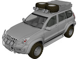Toyota Land Cruiser 3D Model preview