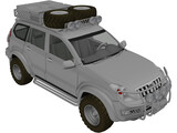 Toyota Land Cruiser 3D Model