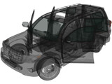 Toyota Land Cruiser [J200] with Interior (2012) 3D Model