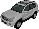 Toyota Land Cruiser Prado (2007) 3D Model preview