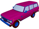 Toyota Land Cruiser 3D Model preview