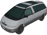 Toyota Lucida (1992) 3D Model preview
